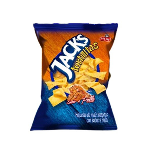 Jacks Tortillitas Sabor A Pollo 40g