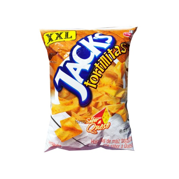 Jacks XXL Tortillitas Sabor A Queso 350g
