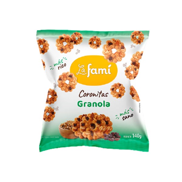 La Fami Galletas Coronitas Granola 140g