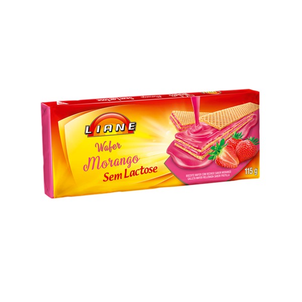 Liane Wafer Sabor Fresa 115g