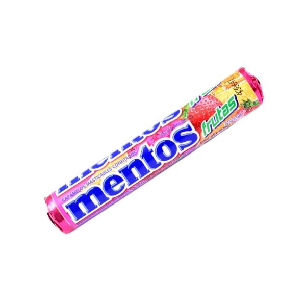 Mentos Caramelos Masticables Frutas 29.5g