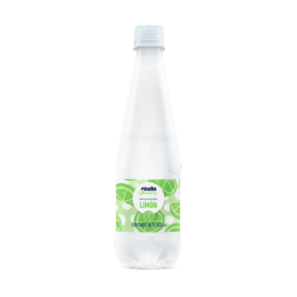 Minalba Sparkling Agua Gasificada Limón 500ml