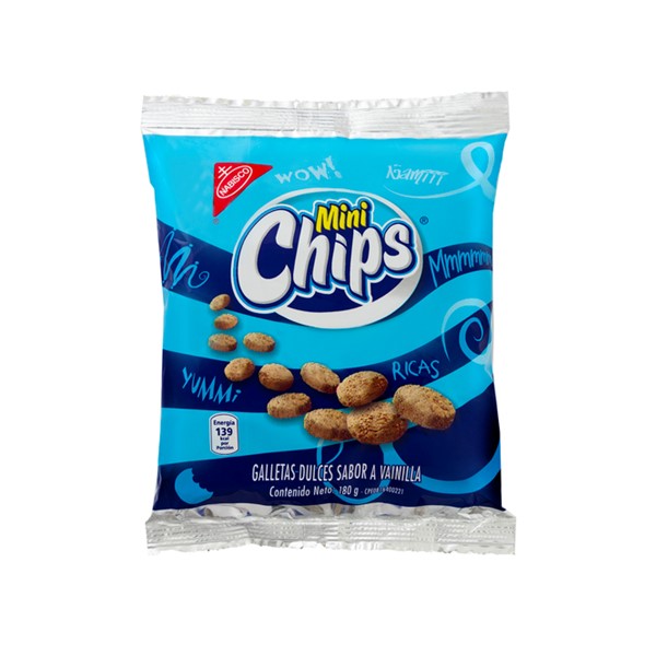 Mini Chips Galletas Sabor A Vainilla x 180g - Farmadon - La Farmacia de ...