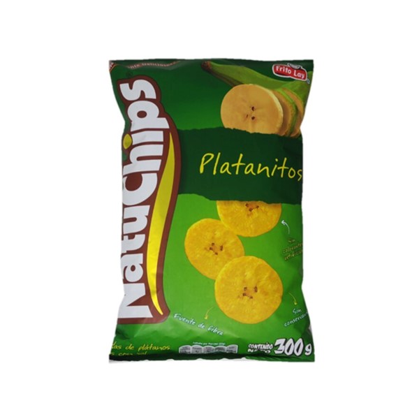 Natuchips Platanitos 300g