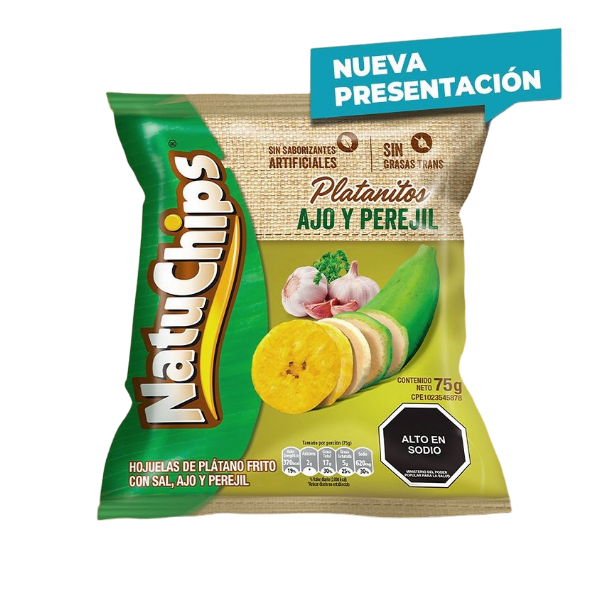 Natuchips Platanitos 75g