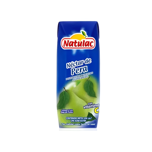 Natulac Uht Jugo De Pera 250ml