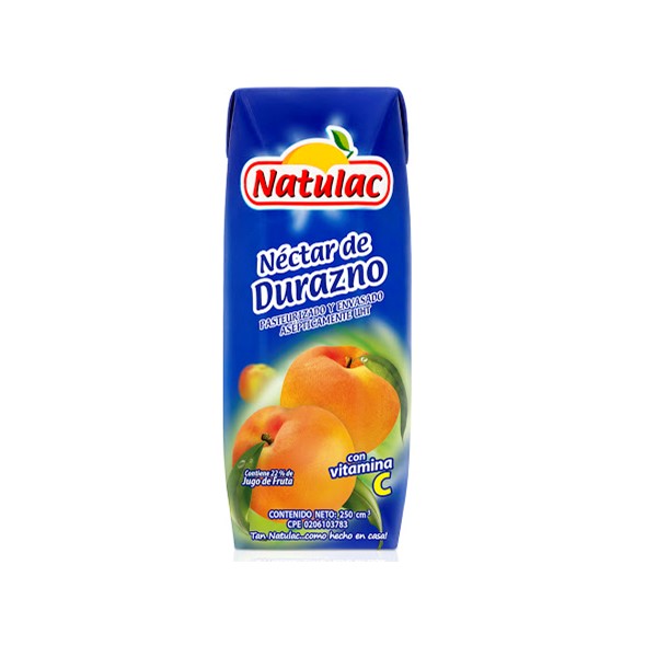 Natulac Uht Jugo De Naranjada 250ml