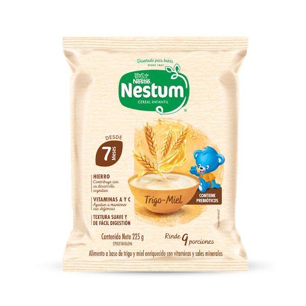 Nestum De Trigo Y Miel Bolsa 225g