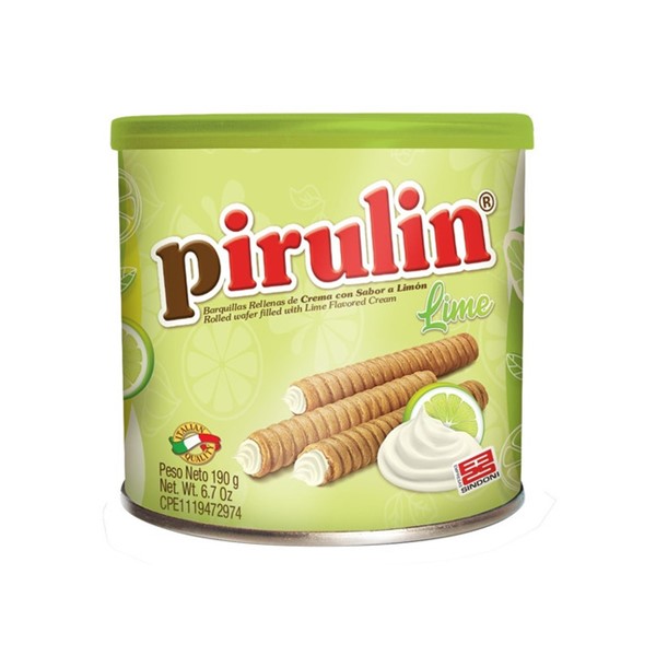 Pirulin Barquillas Rellenas Chocolate Y Limón 190g
