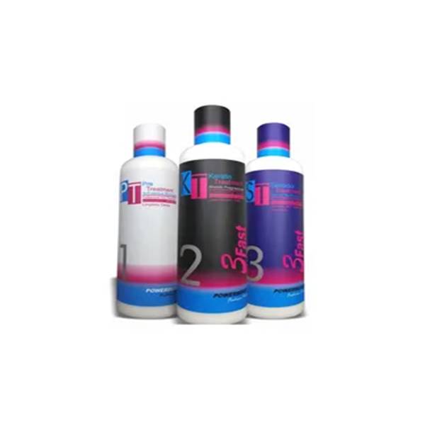 Powerbeauty Tripack Tratamiento Intensivo Keratina 240ml