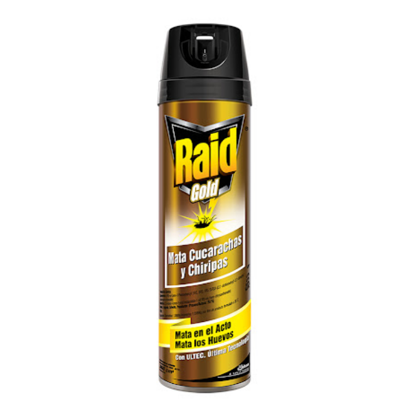 Raid Gold Cucarachas Y Chiripas 360ml