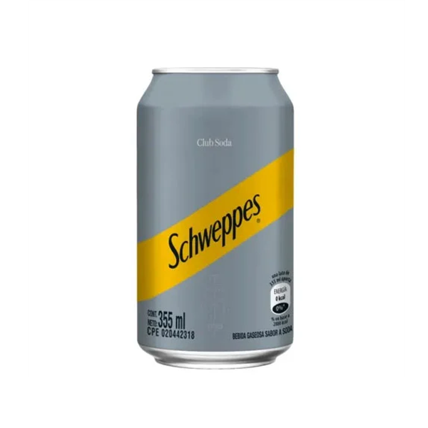 Schweppes Soda Lata 355ml