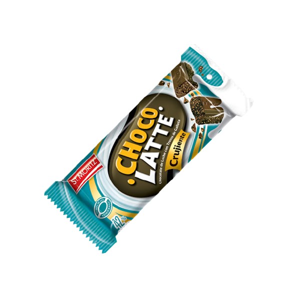 St.Moritz Choco Latte Crujiente 32g