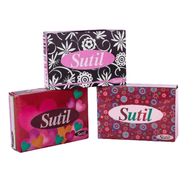 Sutil Dispensador De Pañuelos X 50 Unidades - Imagen 2