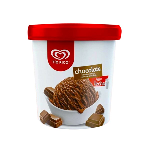 Tío Rico Helado Chocolate 850ml