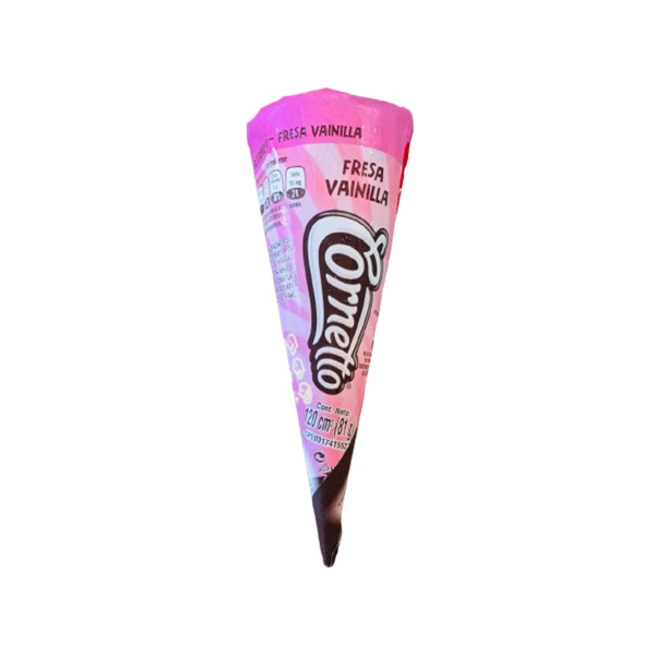 Tío Rico Helado Corneto Fresa 81g