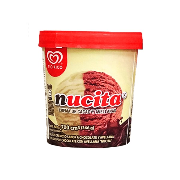 Tío Rico Helado Nucita 700ml