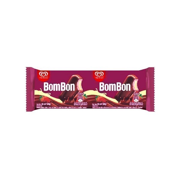 Tío Rico Helado Paleta Bom-Bon 60g