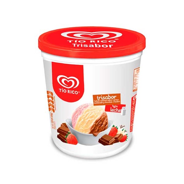 Tío Rico Helado Trisabor 850ml