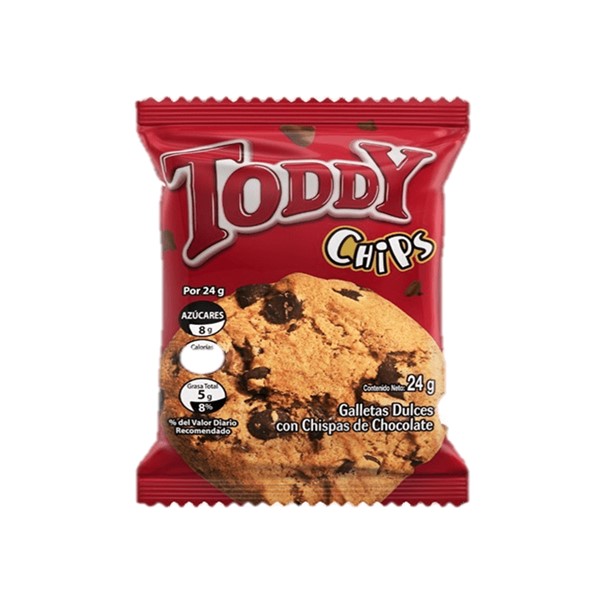Toddy Chips Galleta 24g