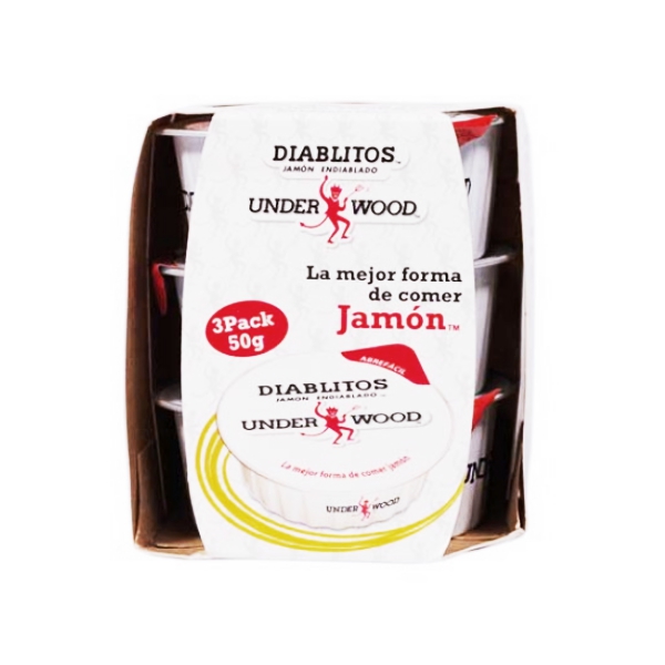 Under-Wood Diablitos 3 Pack x 50g