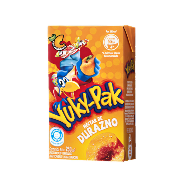 Yuky-Pak Jugo Durazno Uht 250ml
