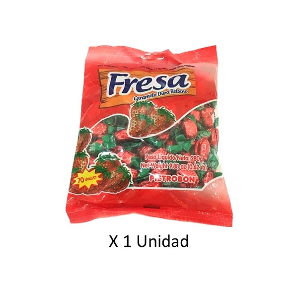 Pietrobon Caramelo Fresa X 1 Unidad