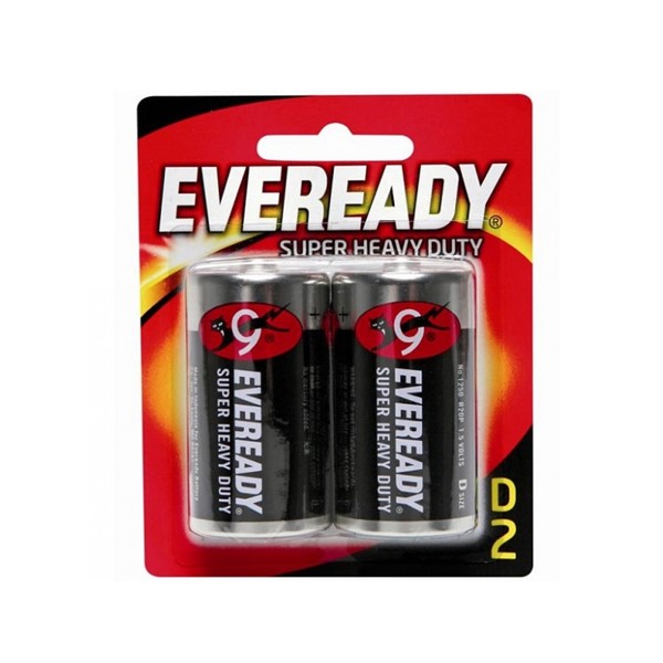 Eveready Pilas D2 x 2 Unidades