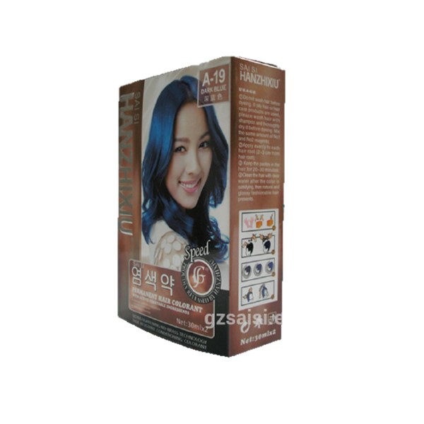 Hanzhixiu Tinte A-19 Dark Blue 30Ml