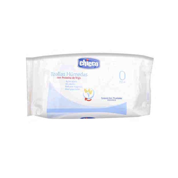 Chicco Toallas Húmedas Trigo x 72 Unidades