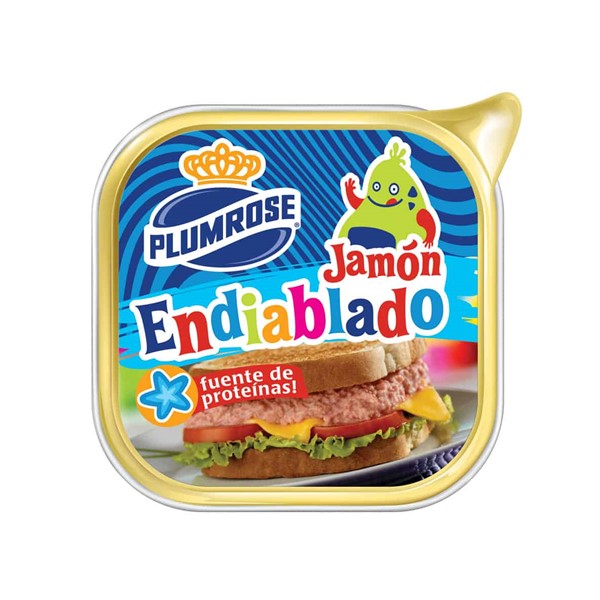 Plumrose Jamón Endiablado x 110g