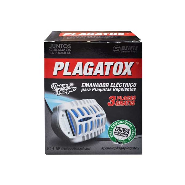 Plagatox Emanador Eléctrico Plaquitas Repelentes