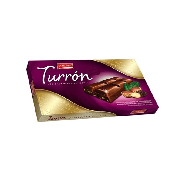 St.Moritz Turron Chocolate De Leche 100g
