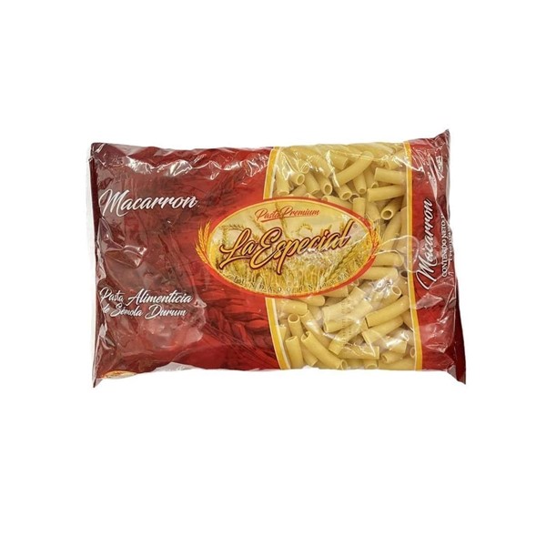La Especial Pasta Corta Macarrón 1Kg