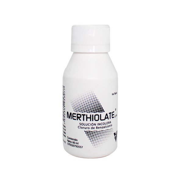 Merthiolate 0.13% Solución 60ml - Vargas