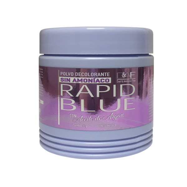 Rapid Blue Polvo Decolorante Sin Amoniaco 60g