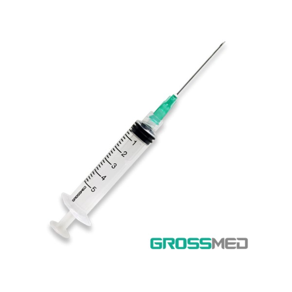 Jeringa 20ml 21g x 1 1/2 - Grossmed