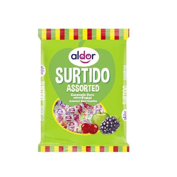 Aldor Súper Fruty Caramelos Surtidos x 100 Unidades