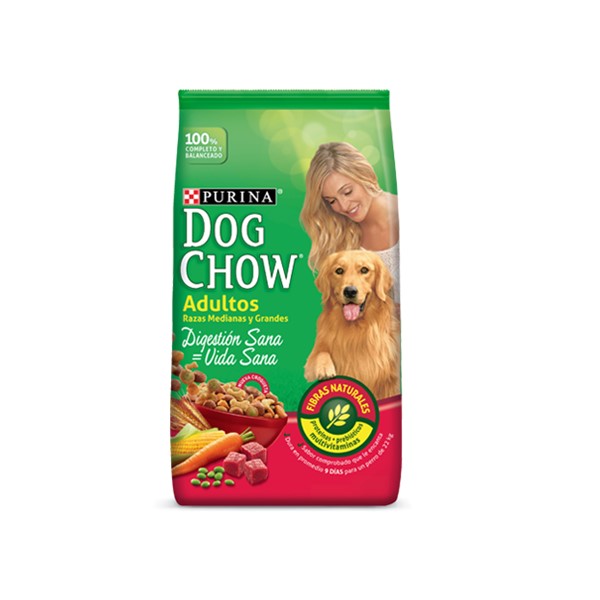Purina Dog Chow Adulto, Mediano & Grande 2Kg