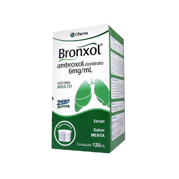 Bronxol Ambroxol Jarabe 6mg/ml x120ml - Cifarma