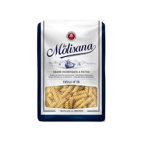 La Molisana Pasta Corta Fusilli N°28 800g