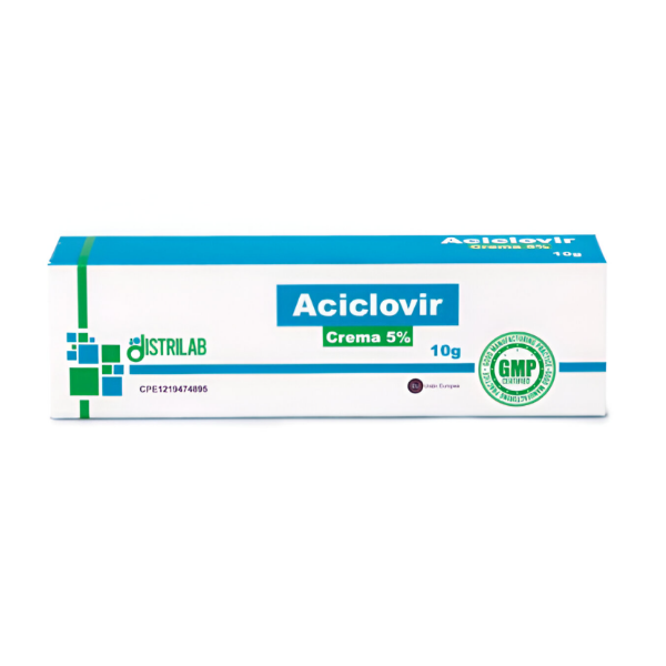 Aciclovir 5% Crema 10g - Distrilab