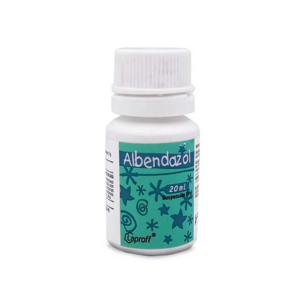 Albendazol Suspensión 400mg/20ml - Laproff