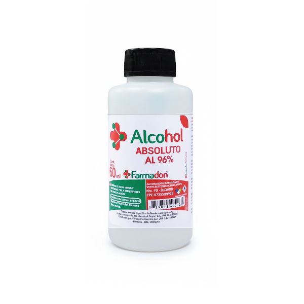 Alcohol Absoluto 60ml - Farmadon