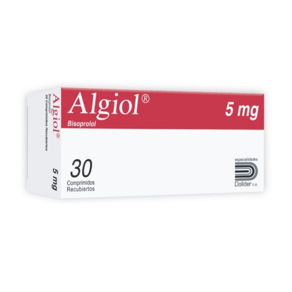 Algiol Bisoprolol 5mg x 30 Tabletas - Dollder