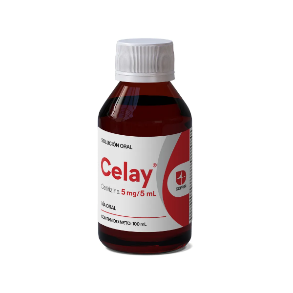 Celay Cetirizina Jarabe 5mg/5ml x 100ml - Cofasa