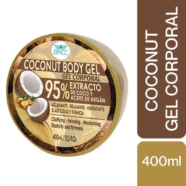 Coconut Body Gel Coco 400ml - Bacc