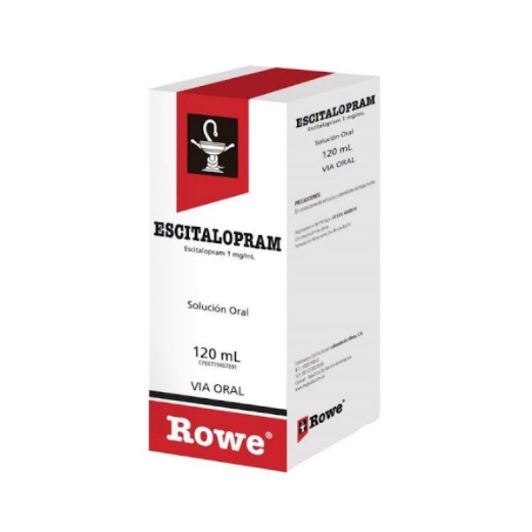 Escitalopram Jarabe 1mg x 120ml - Rowe