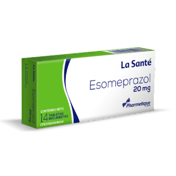 Esomeprazol 20mg x 14 Tabletas - La Santé