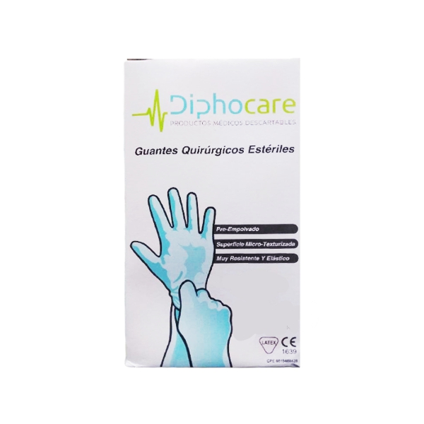 Guantes Quirúrgicos Talla 6.5 - Diphocare
